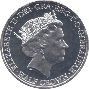 2016 HALFCROWN GIBRALTAR F165 - WORLD COINS - Cambridgeshire Coins