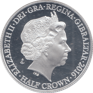 2016 HALFCROWN GIBRALTAR ( PROOF ) - WORLD COINS - Cambridgeshire Coins