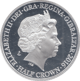 2016 HALFCROWN GIBRALTAR ( PROOF ) - WORLD COINS - Cambridgeshire Coins