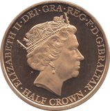 2016 HALFCROWN GIBRALTAR - WORLD COINS - Cambridgeshire Coins