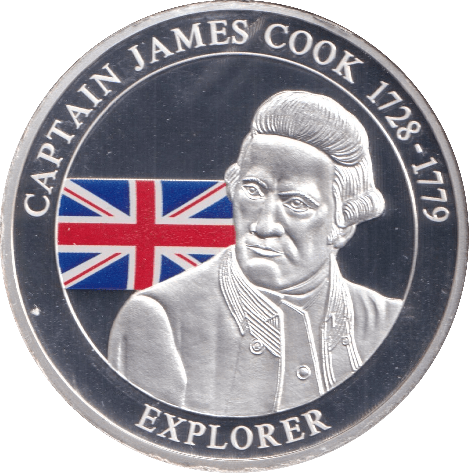 2016 JAMES COOK COIN F224 - WORLD COINS - Cambridgeshire Coins