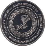2016 MEDAL QUEENS 90TH BIRTHDAY - CANOUAN GRENADINES - WORLD COINS - Cambridgeshire Coins
