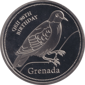 2016 MEDAL QUEENS 90TH BIRTHDAY - GRENADA - WORLD COINS - Cambridgeshire Coins