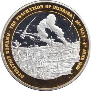 2016 MEDALLION OPERATION D - DAY LANDINGS - OPERATION DYNAMO - MEDALS & MEDALLIONS - Cambridgeshire Coins