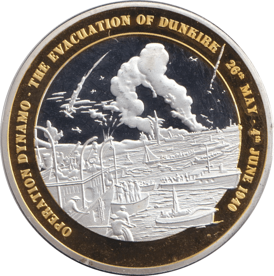 2016 MEDALLION OPERATION D - DAY LANDINGS - OPERATION DYNAMO - MEDALS & MEDALLIONS - Cambridgeshire Coins
