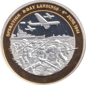 2016 MEDALLION OPERATION D - DAY LANDINGS - WORLD COINS - Cambridgeshire Coins