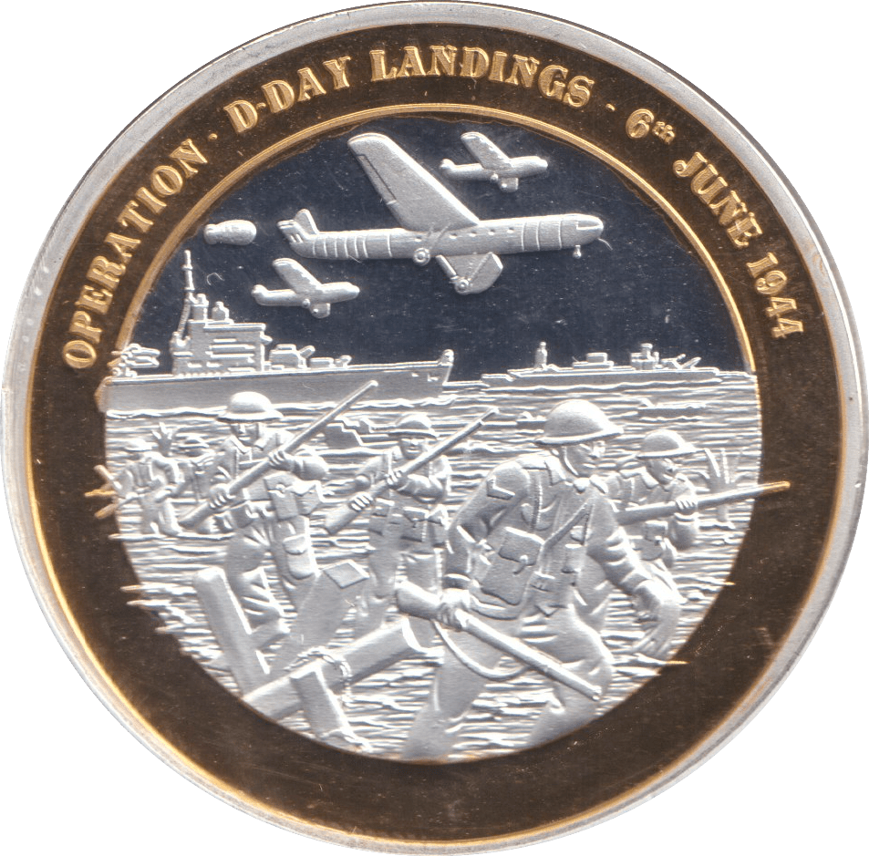 2016 MEDALLION OPERATION D - DAY LANDINGS - WORLD COINS - Cambridgeshire Coins