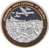 2016 MEDALLION OPERATION D - DAY LANDINGS - WORLD COINS - Cambridgeshire Coins