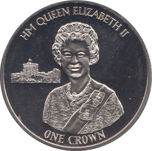 2016 ONE CROWN FALKLAND ISLANDS - WORLD COINS - Cambridgeshire Coins