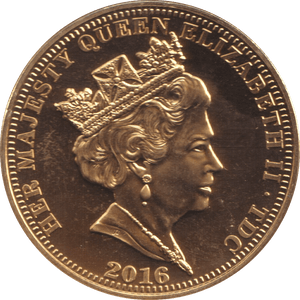 2016 ONE CROWN ROYAL MARINES GIBRALTAR BU - WORLD COINS - Cambridgeshire Coins