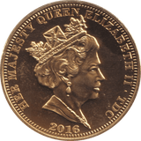 2016 ONE CROWN ROYAL MARINES GIBRALTAR BU - WORLD COINS - Cambridgeshire Coins