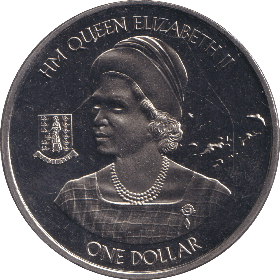 2016 ONE DOLLAR H.M THE QUEEN - WORLD COINS - Cambridgeshire Coins