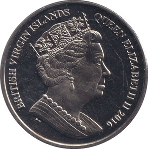 2016 ONE DOLLAR H.M THE QUEEN - WORLD COINS - Cambridgeshire Coins