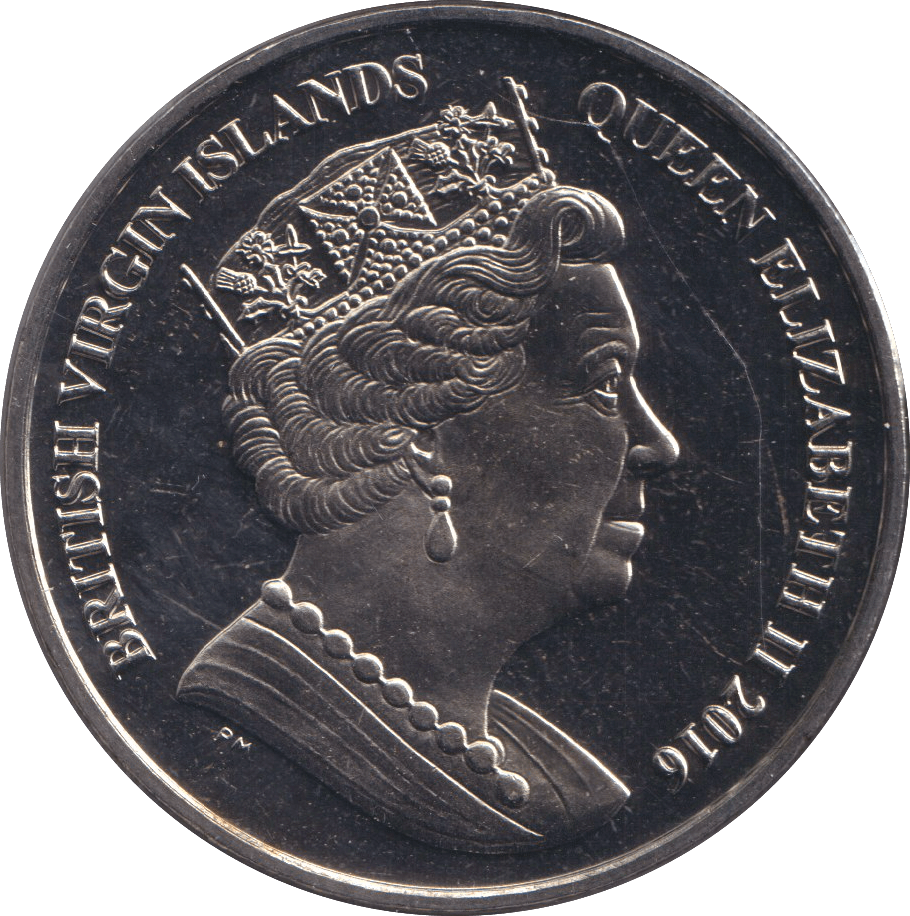 2016 ONE DOLLAR H.M THE QUEEN - WORLD COINS - Cambridgeshire Coins