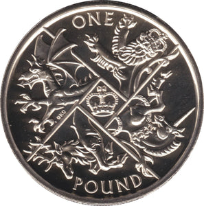 2016 ONE POUND BU £1 LAST ROUND POUND ( SEALED ) - £1 BU PACK - Cambridgeshire Coins