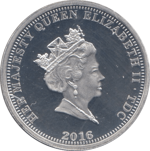 2016 QUEEN ELIZABETH AND PRINCE PHILIP BIRTHDAY SILVER ONE POUND - WORLD COINS - Cambridgeshire Coins