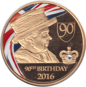 2016 QUEEN'S 90TH BIRTHDAY - WORLD COINS - Cambridgeshire Coins