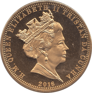 2016 ROYAL BIRTHDAY CROWN TRISTAN DA CUNHA - WORLD COINS - Cambridgeshire Coins
