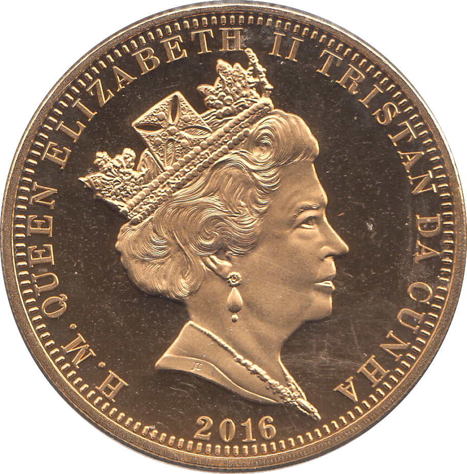 2016 ROYAL BIRTHDAY CROWN TRISTAN DA CUNHA - WORLD COINS - Cambridgeshire Coins