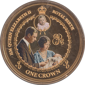 2016 ROYAL BIRTHDAY CROWN TRISTAN DA CUNHA - WORLD COINS - Cambridgeshire Coins
