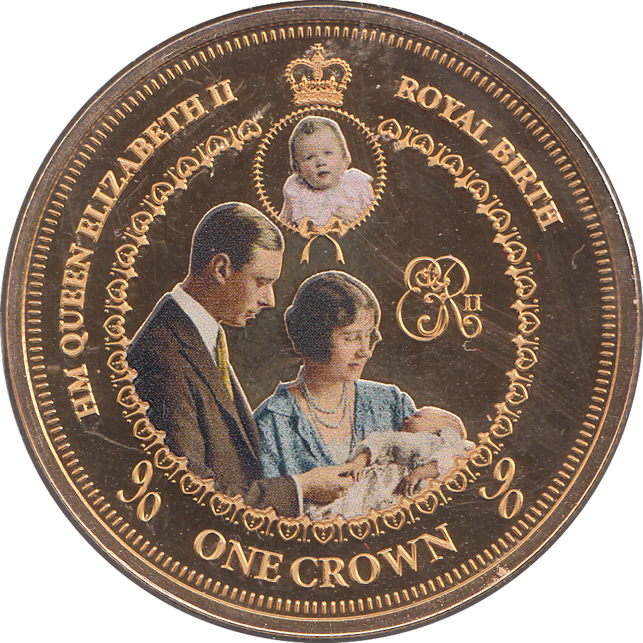 2016 ROYAL BIRTHDAY CROWN TRISTAN DA CUNHA - WORLD COINS - Cambridgeshire Coins