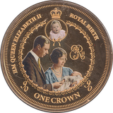 2016 ROYAL BIRTHDAY CROWN TRISTAN DA CUNHA - WORLD COINS - Cambridgeshire Coins
