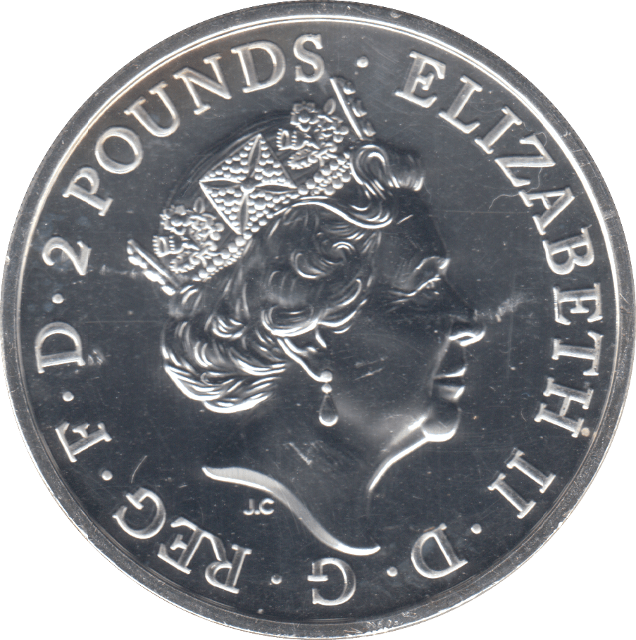 2016 SILVER £2 YEAR OF THE MONKEY - SILVER WORLD COINS - Cambridgeshire Coins