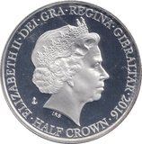 2016 SILVER HALFCROWN - SILVER WORLD COINS - Cambridgeshire Coins