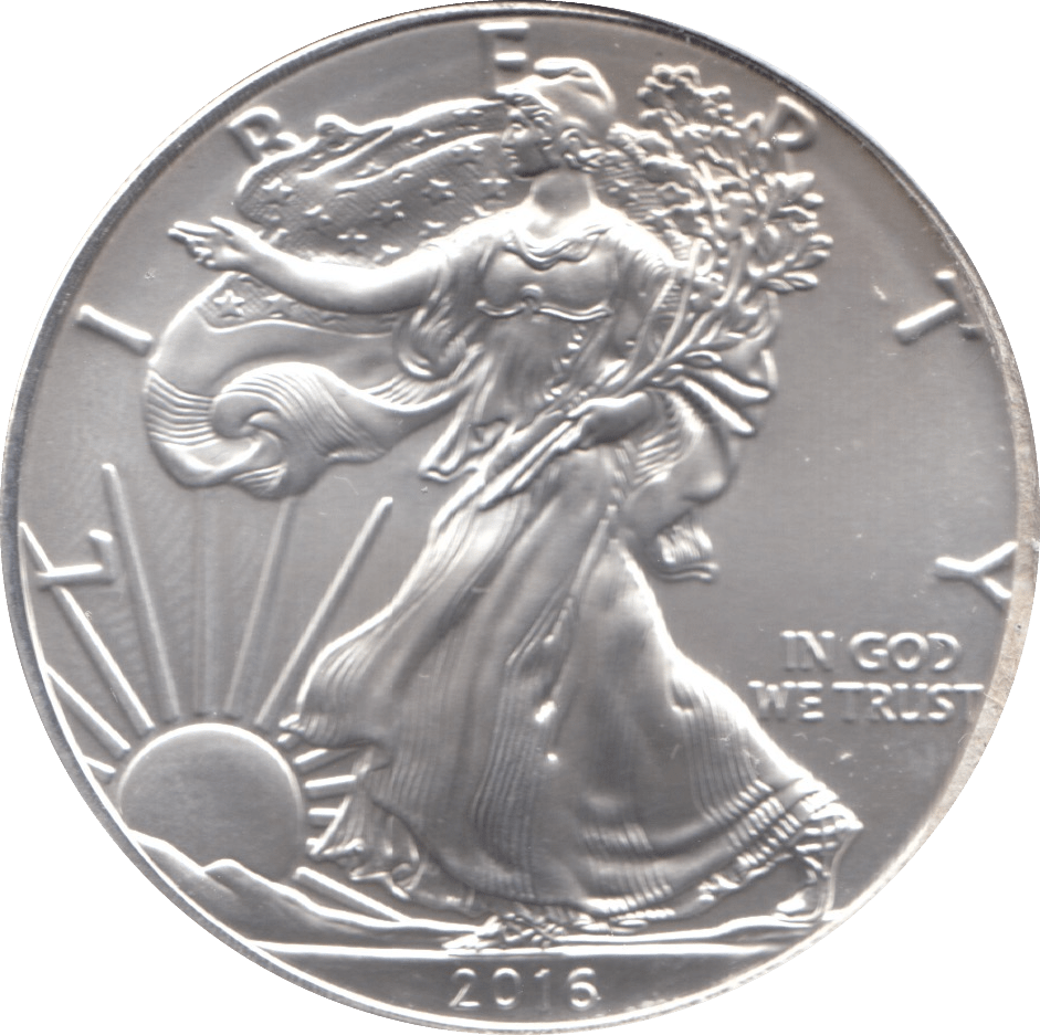 2016 SILVER LIBERTY DOLLAR USA - SILVER WORLD COINS - Cambridgeshire Coins