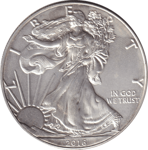 2016 SILVER LIBERTY DOLLAR USA - SILVER WORLD COINS - Cambridgeshire Coins