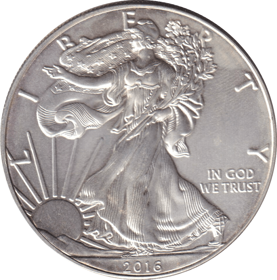 2016 SILVER LIBERTY DOLLAR USA - SILVER WORLD COINS - Cambridgeshire Coins