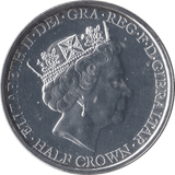 2016 SILVER PLATED HALFCROWN GIBRALTAR - WORLD COINS - Cambridgeshire Coins