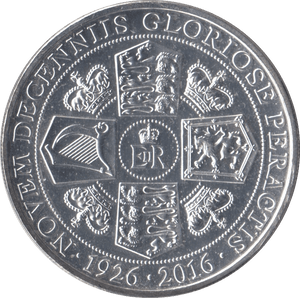 2016 SILVER PLATED HALFCROWN GIBRALTAR - WORLD COINS - Cambridgeshire Coins
