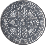 2016 SILVER PLATED HALFCROWN GIBRALTAR - WORLD COINS - Cambridgeshire Coins