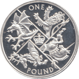 2016 SILVER PROOF £1 - £1 Silver Proof - Cambridgeshire Coins