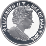 2016 SILVER PROOF 1OZ ANGEL ISLE OF MAN - SILVER WORLD COINS - Cambridgeshire Coins