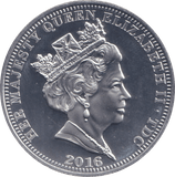 2016 SILVER PROOF £5 - SILVER WORLD COINS - Cambridgeshire Coins