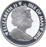 2016 SILVER PROOF 999 ANGEL ONE OUNCE ISLE OF MAN - SILVER WORLD COINS - Cambridgeshire Coins