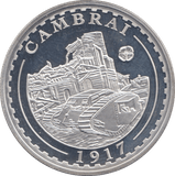 2016 SILVER PROOF BATTLE OF CAMBRAI ONE CROWN GIBRALTAR - SILVER WORLD COINS - Cambridgeshire Coins
