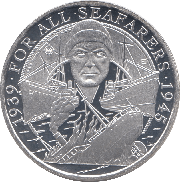 2016 SILVER PROOF BATTLE OF THE ATLANTIC £20 GIBRALTAR - SILVER WORLD COINS - Cambridgeshire Coins
