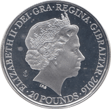 2016 SILVER PROOF BATTLE OF THE ATLANTIC £20 GIBRALTAR - SILVER WORLD COINS - Cambridgeshire Coins