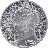 2016 SILVER PROOF BATTLE OF THE ATLANTIC HALF CROWN GIBRALTAR - SILVER WORLD COINS - Cambridgeshire Coins