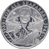 2016 SILVER PROOF FOR ALL SEAFARERS TWENTY POUNDS GIBRALTAR - SILVER WORLD COINS - Cambridgeshire Coins