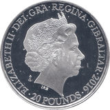 2016 SILVER PROOF FOR ALL SEAFARERS TWENTY POUNDS GIBRALTAR - SILVER WORLD COINS - Cambridgeshire Coins