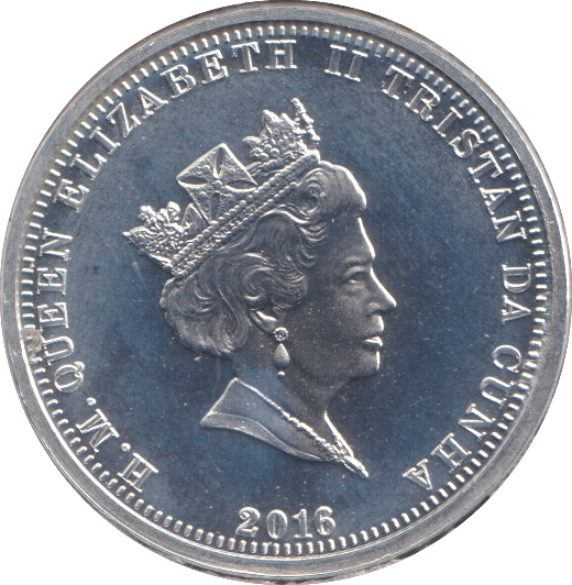 2016 SILVER PROOF ONE POUND TRISTAN DA CUNHA - £1 Silver Proof - Cambridgeshire Coins