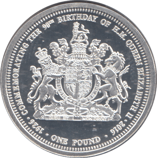 2016 SILVER PROOF ONE POUND TRISTAN DA CUNHA - SILVER WORLD COINS - Cambridgeshire Coins
