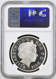 2016 SILVER PROOF PORTRAIT OF FIVE POUNDS ( NGC ) PF 69 ULTRA CAMEO - NGC SILVER COINS - Cambridgeshire Coins