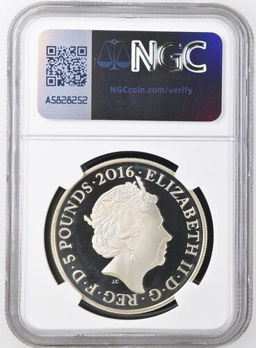 2016 SILVER PROOF PORTRAIT OF GIANT'S CAUSEWAY ( NGC ) PF 68 ULTRA CAMEO - NGC SILVER COINS - Cambridgeshire Coins