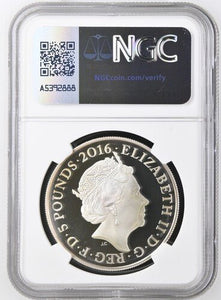 2016 SILVER PROOF PORTRAIT OF SNOWDONIA ( NGC ) PF 68 ULTRA CAMEO - NGC SILVER COINS - Cambridgeshire Coins