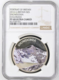 2016 SILVER PROOF PORTRAIT OF SNOWDONIA ( NGC ) PF 68 ULTRA CAMEO - NGC SILVER COINS - Cambridgeshire Coins